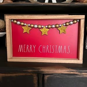 Rae Dunn MERRY CHRISTMAS Sign